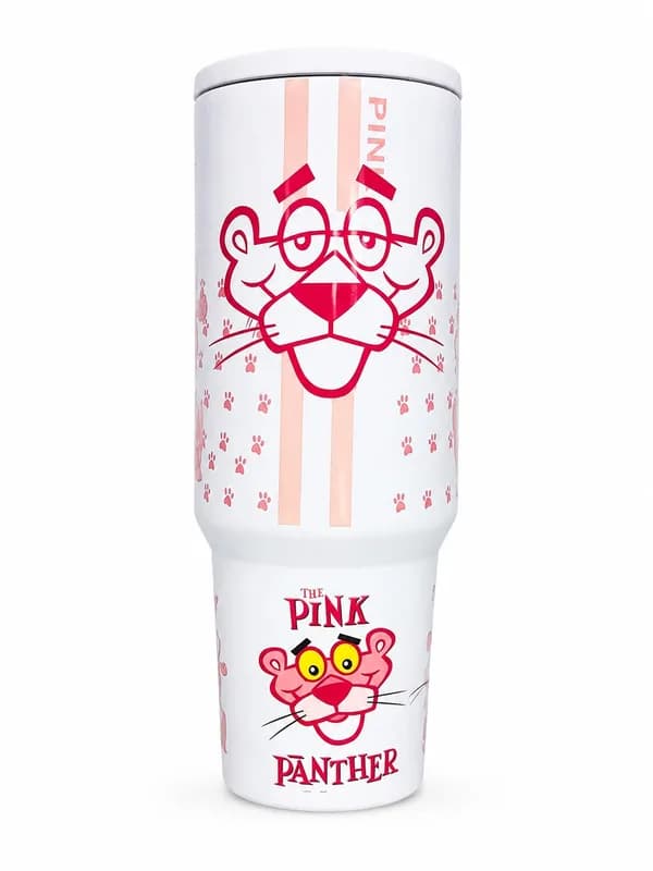Termo Pantera Rosa 1.2L con Asa 