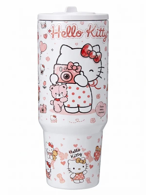Termo Hello Kitty Cámara 1.2L con Asa