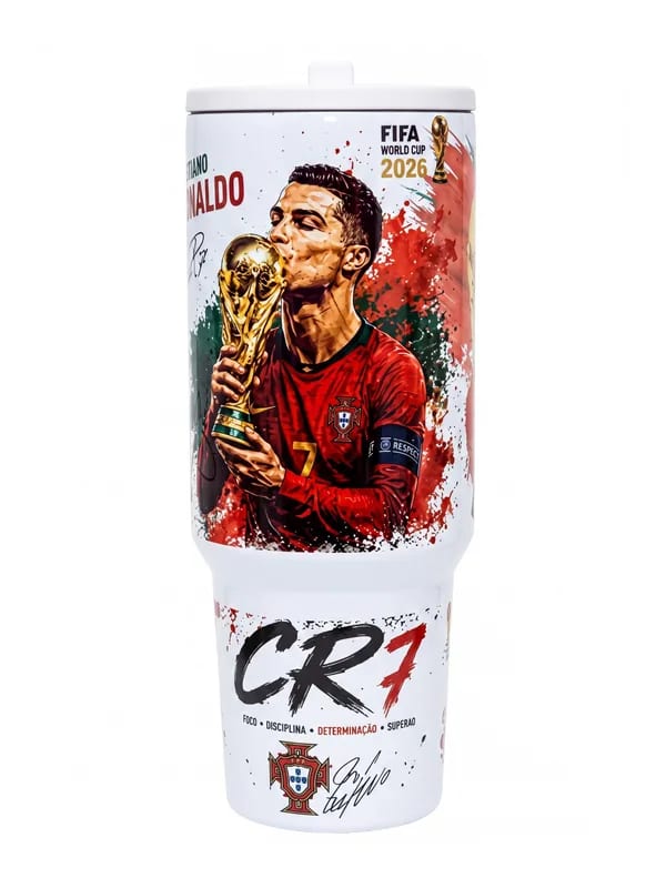 Termo Cristiano Ronaldo CR7 1.2L con Asa