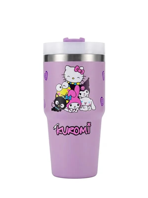 Termo Sanrio & Kuromi 600ml con Asa